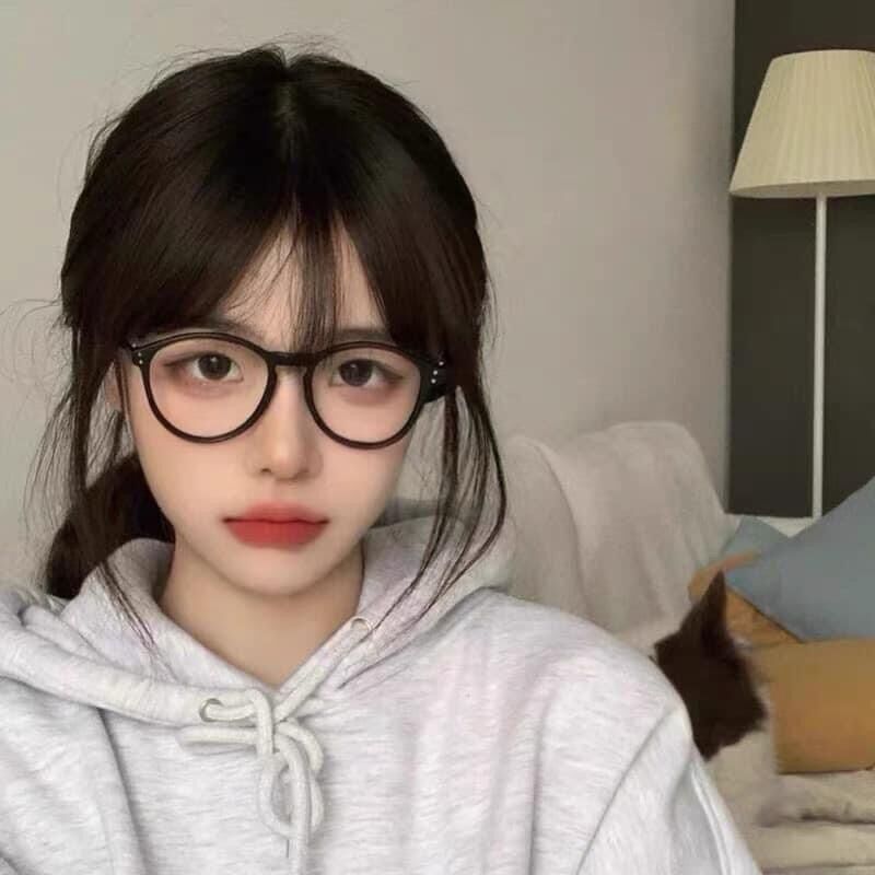 MẮT KÍNH GỌNG TRÒN 2 CHẤM HOT TREND
