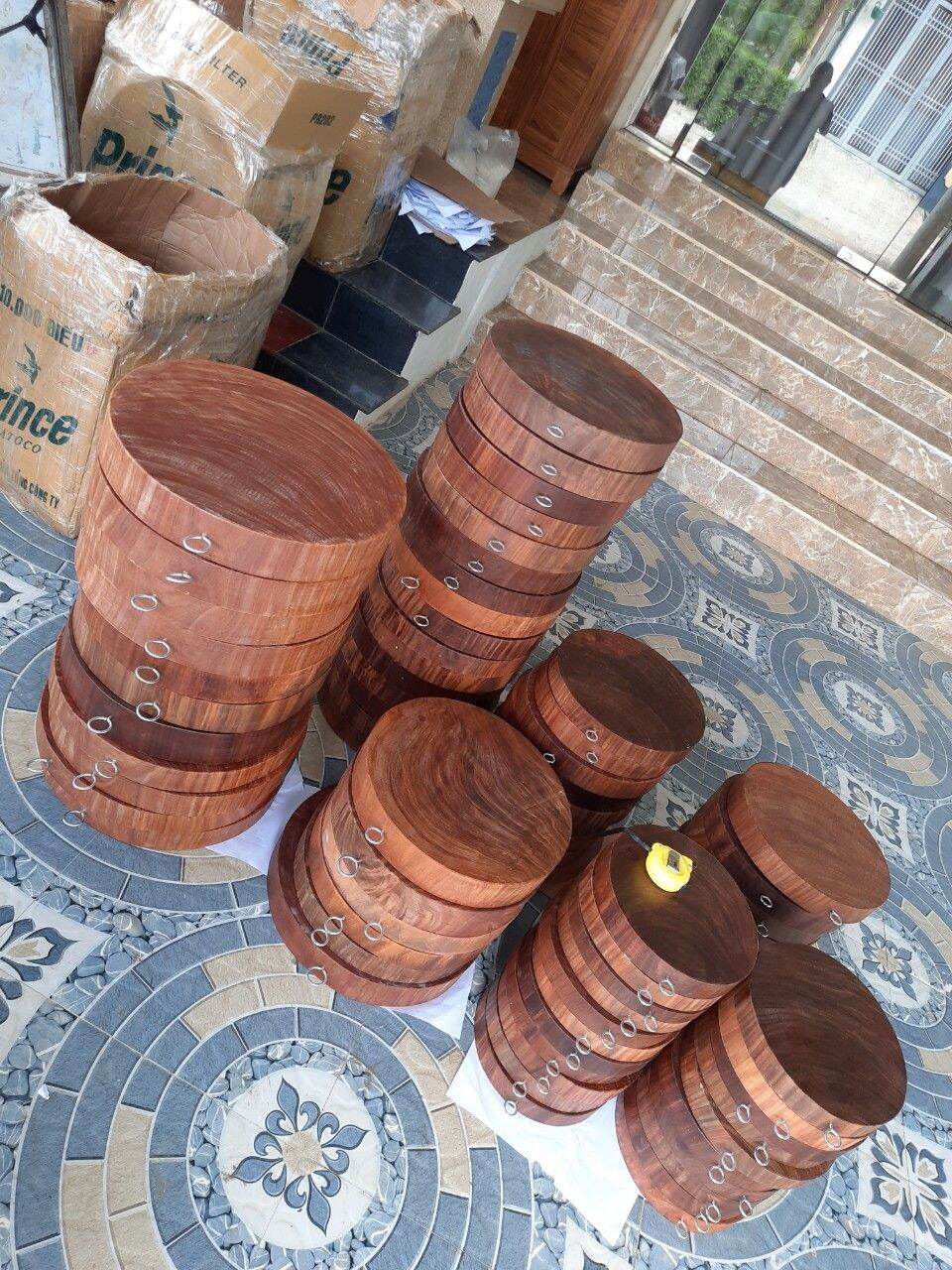 Thớt Gỗ Nghiến Không Tâm Size 30x5
