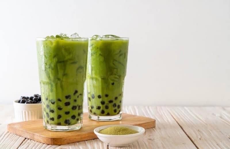 Set nguyên liệu pha Trà Sữa Thái Xanh