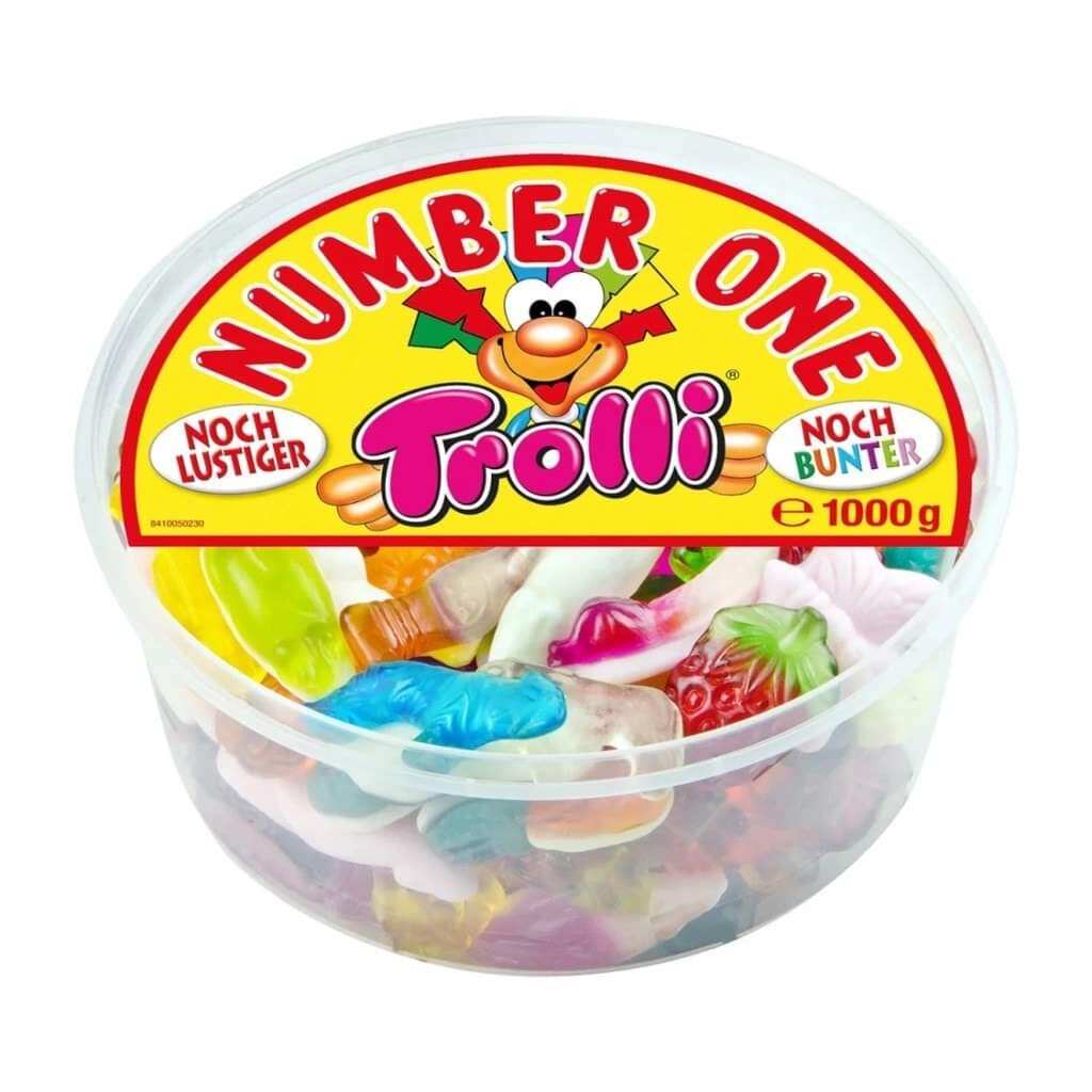 (3 Loại) Kẹo Dẻo Trolli Number One của Đức