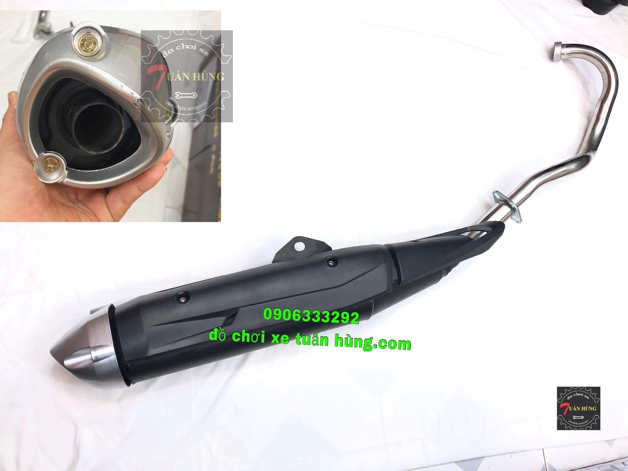 Pô Tăng Exciter 150 Giống Zin Nổ Ấm