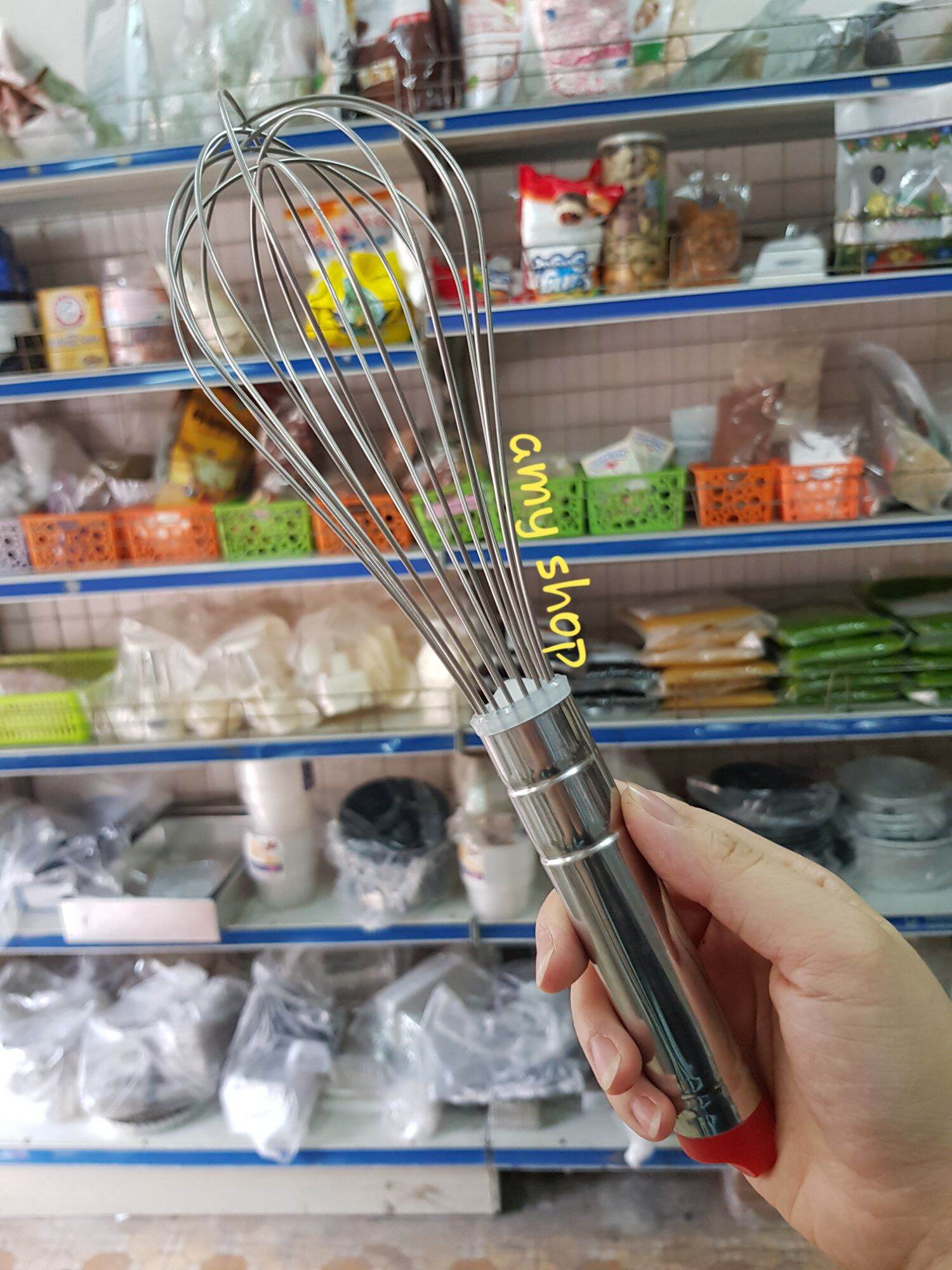 Phới inox đánh trứng, trộn bột
