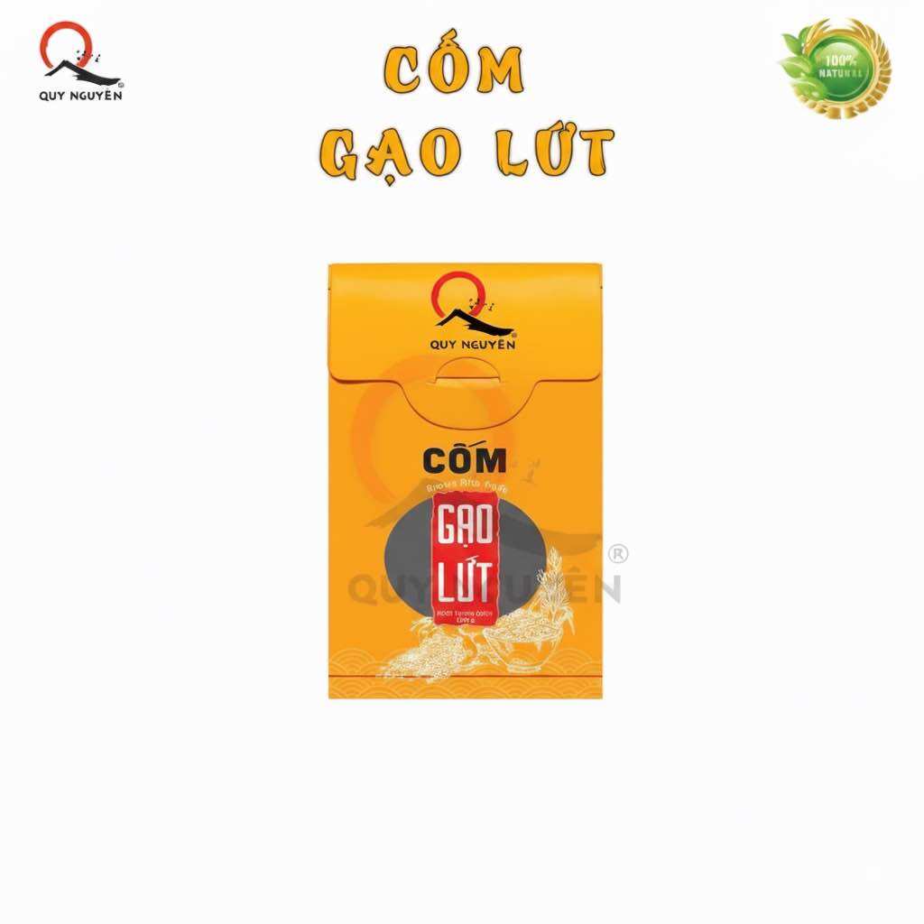 Cốm gạo lứt (LỨT TRẮNG) Quy Nguyên Thầy Tuệ Hải 100gram - CHÙA LONG HƯƠNG
