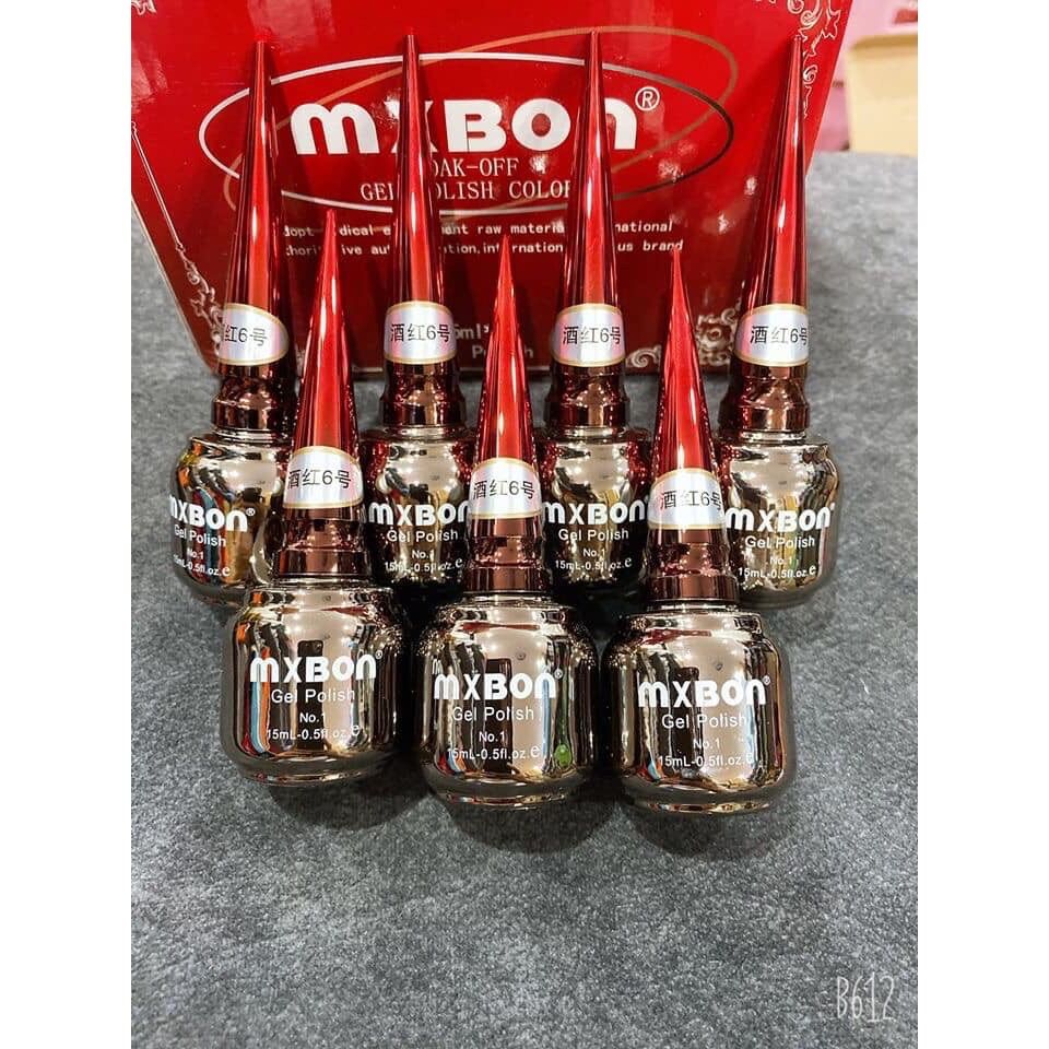 Sơn đỏ Mxbon lẻ màu, sơn gel đỏ mxbon