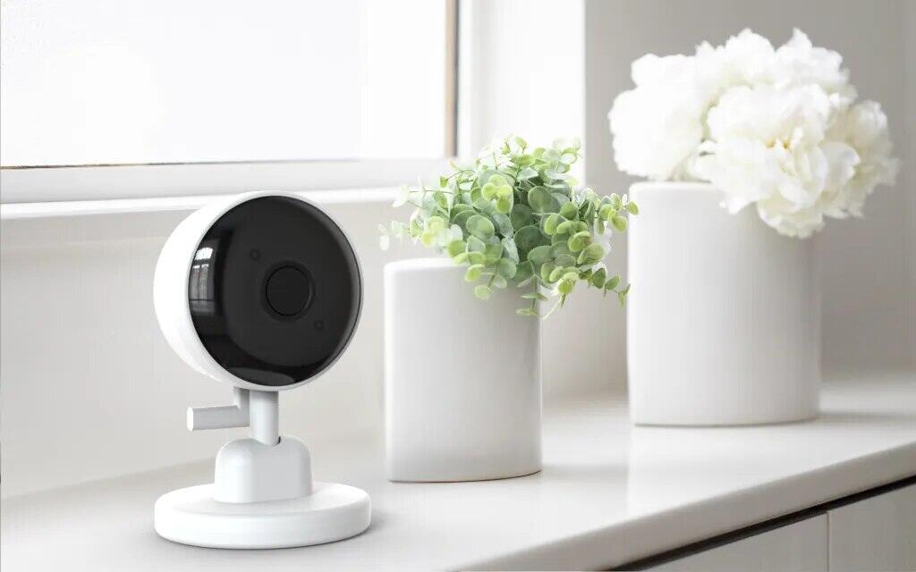 Camera cube camera ip 1mp 720p hd tầm nhìn ban đêm trong nhà giám sát video giám sát an ninh thẻ pix-linkpix-l trắng