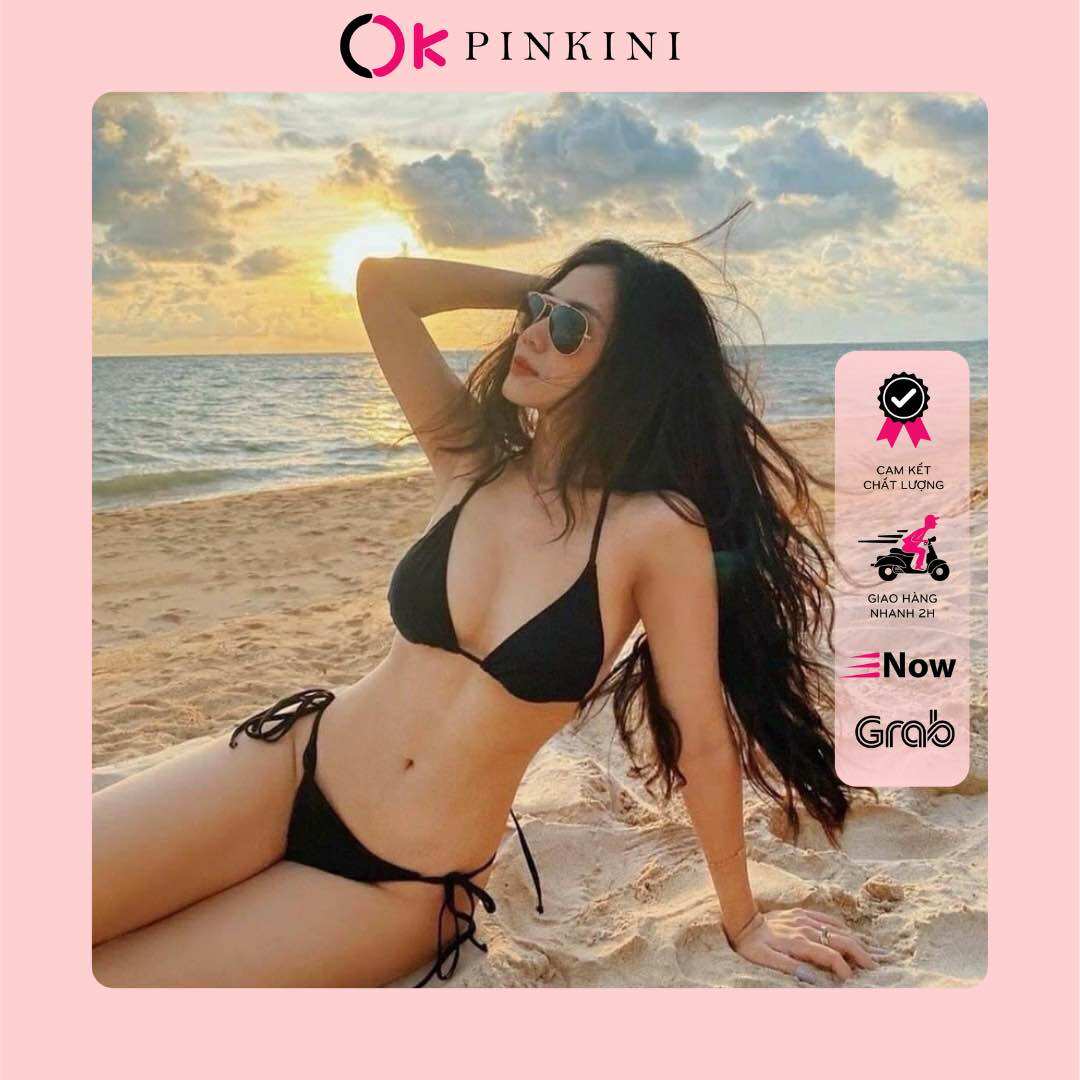 Bikini đồ bơi 2 mảnh tam giác 20 màu