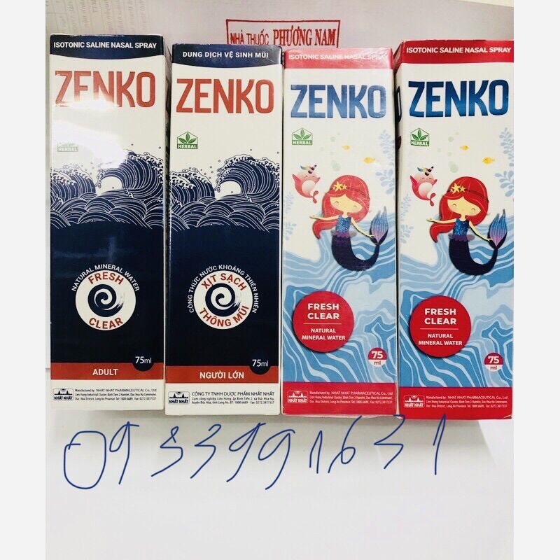 Xịt mũi Zenko-chai 75ml