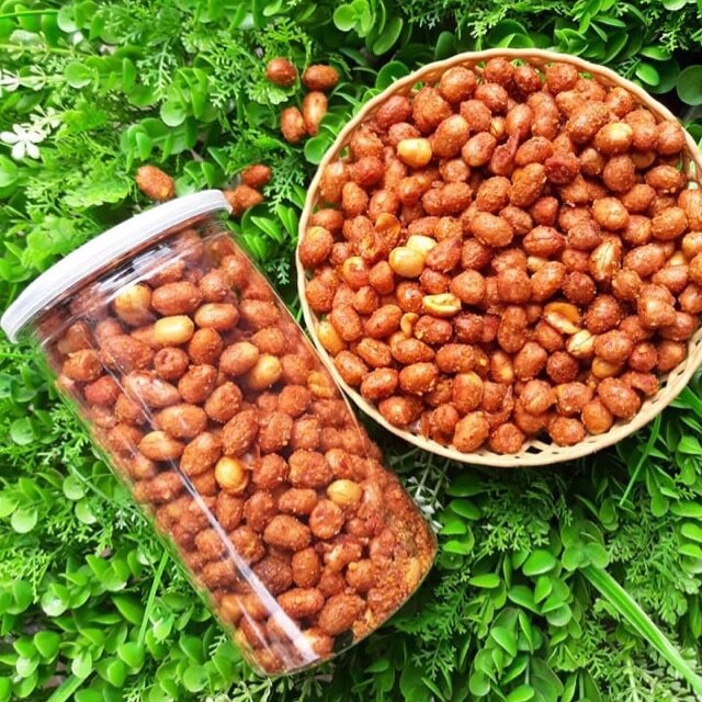Đậu phộng rang tỏi ớt