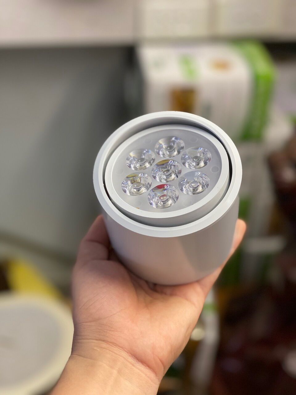 Đèn lon nổi led 3w và 7w