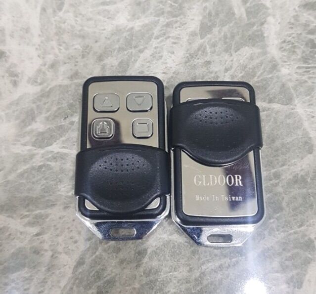 Remote điều khiển cửa cuốn mã gạt 433MHZ , chống nước inox