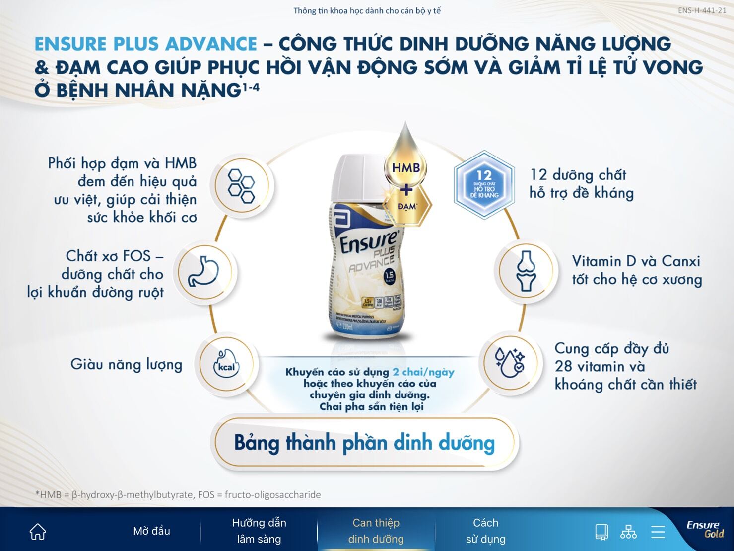 Sữa ensure plus Advance