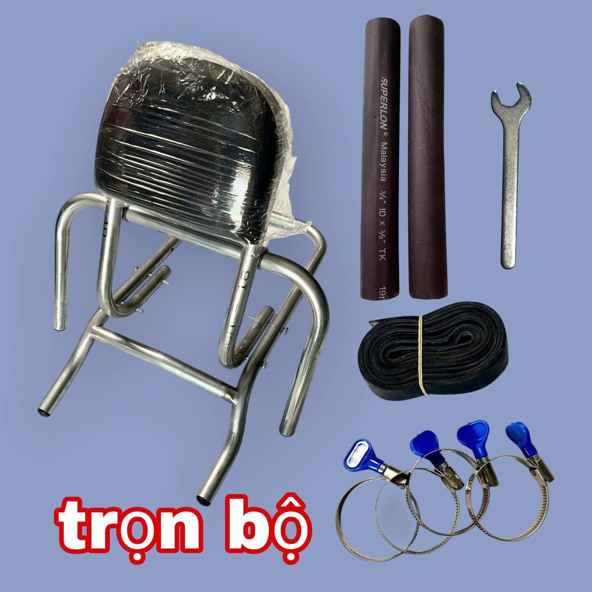 BAGA Phượt lắp cho xe JUPITER fi ( tặng kèm xốp bọc gác tay) khi mua trọn bộ có gác tay