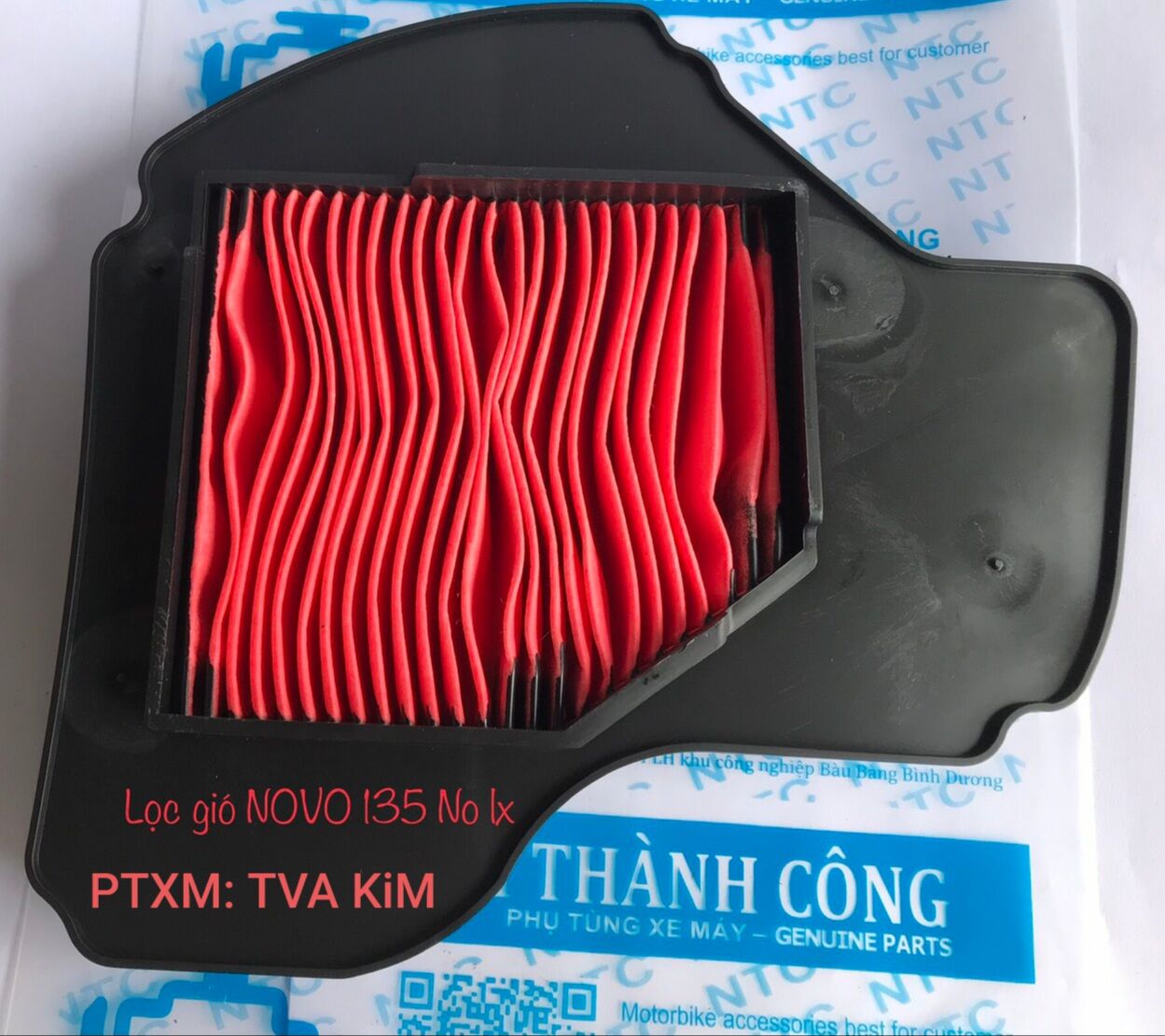 Lọc gió novo 4 lọc gió novo lx 135cc