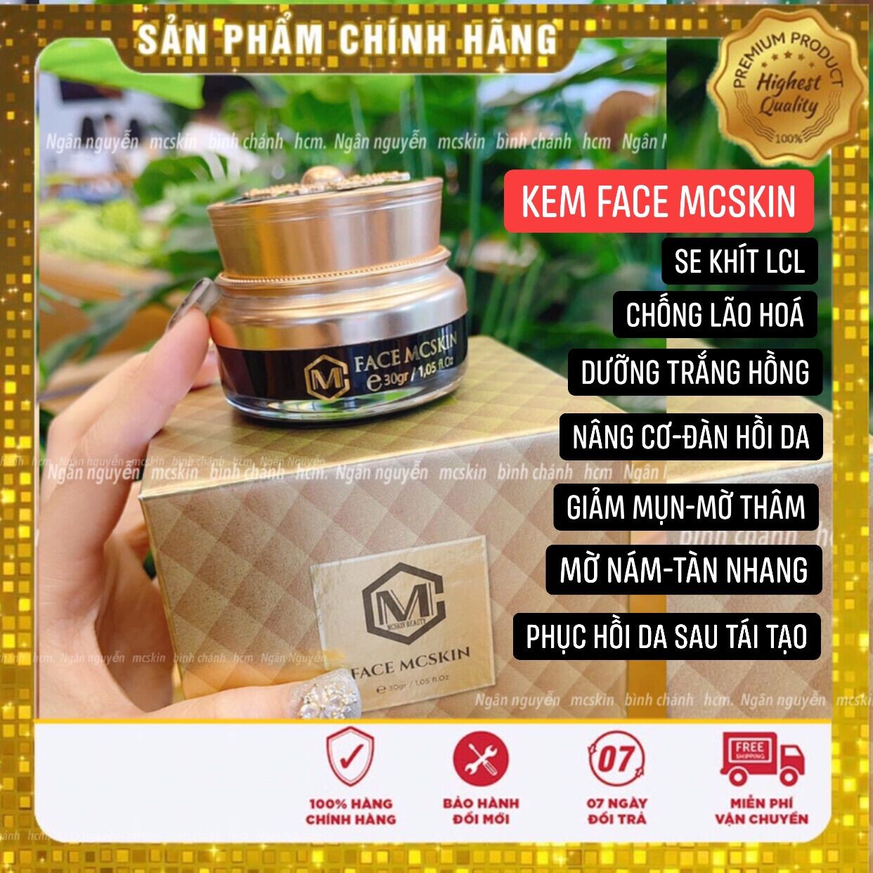 🍓 face đêm mcskin dưỡng trắng hồng, mờ thâm, nám ban đêm🍓