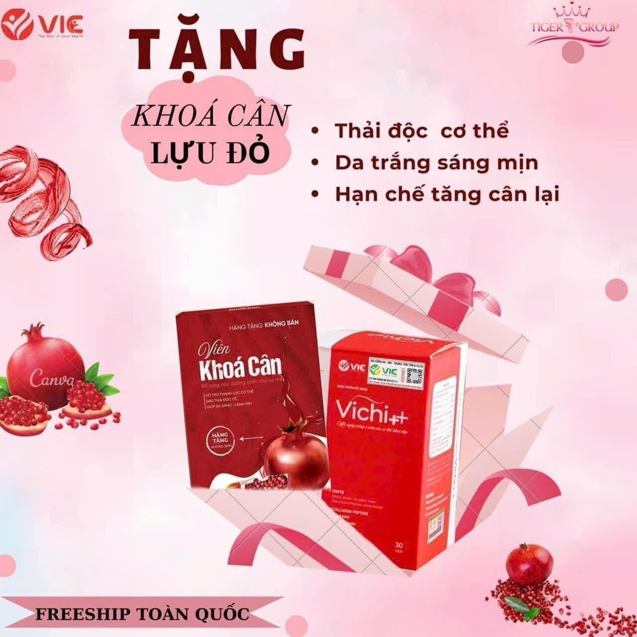 Giảm cân Vichi ++ Tặng kèm khoá cân [Giảm Cân Cấp Tốc]