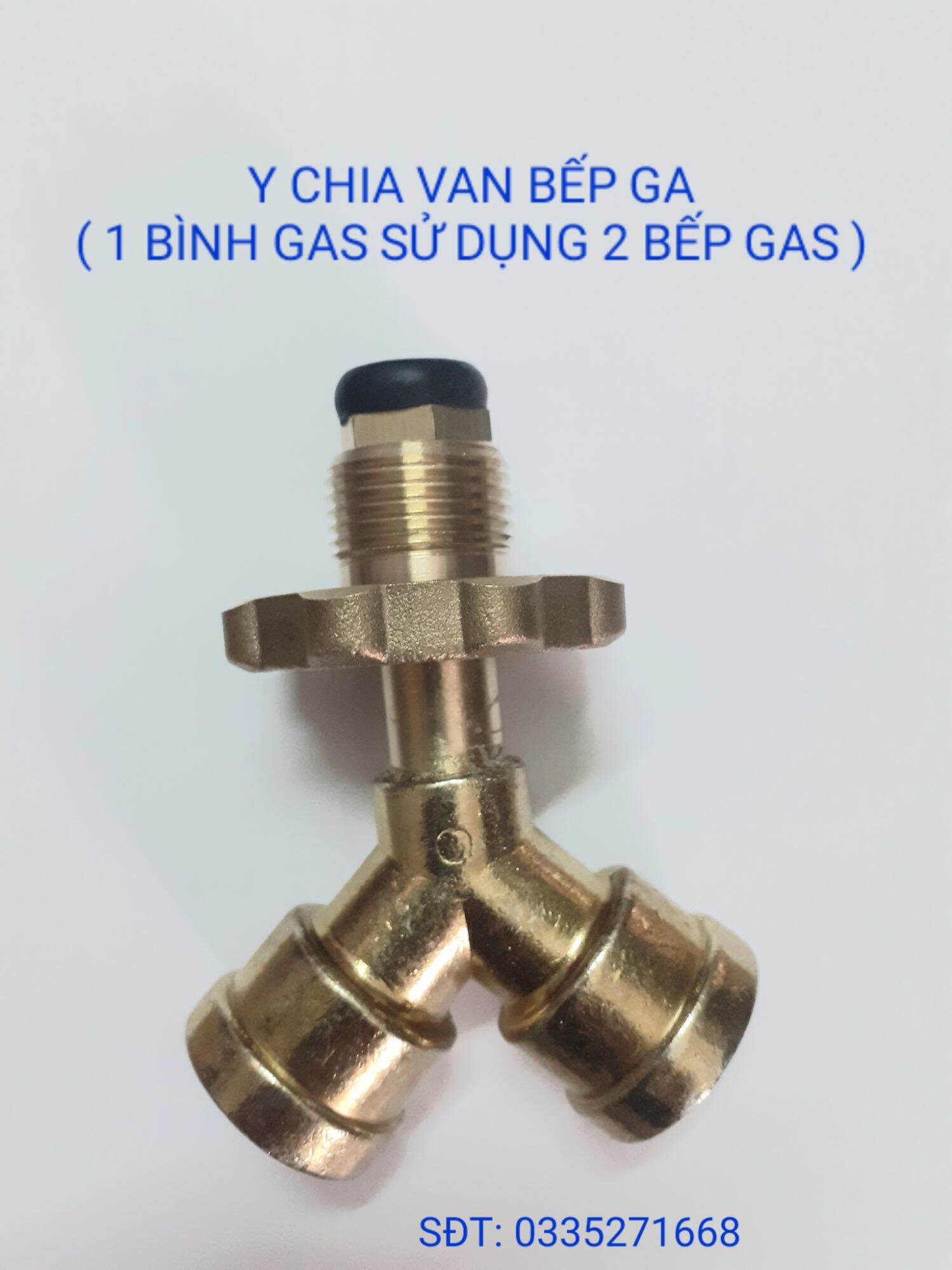 Y chia van bếp ga ( 1 bình ga sử dụng 2 bếp ga)