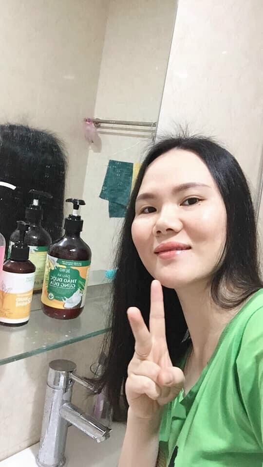 Dầu gội gừng dừa tươi