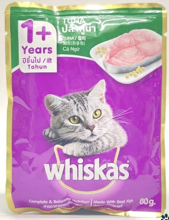 24 GÓI PATE THỨC ĂN MÈO WHISKAS