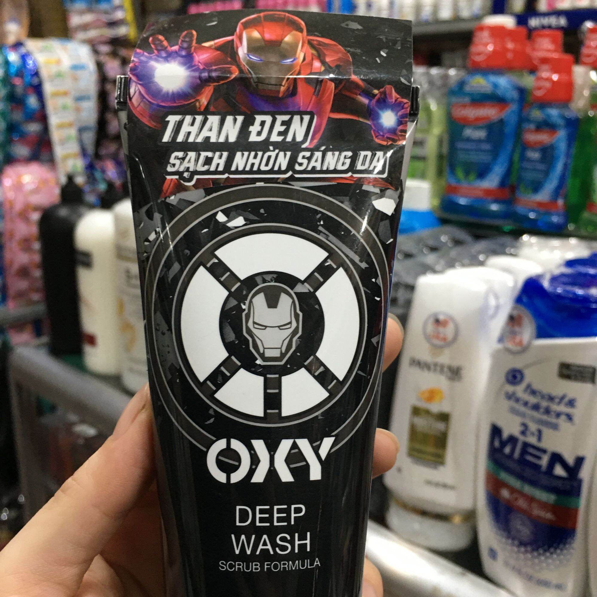 Kem rửa mặt Oxy deep wash max power 100g