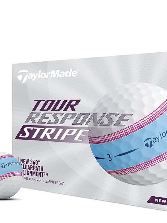 Bóng golf taylormade tour response stripe 12 quả full box