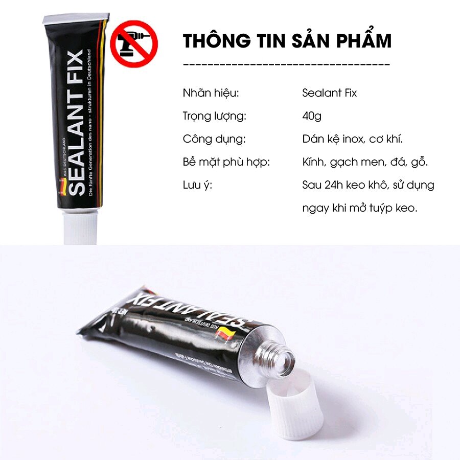 Keo dán 6g siêu chắc đa năng dán mọi bề mặt
