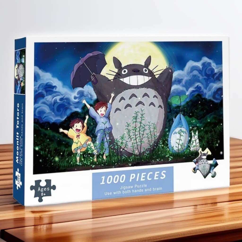 Tranh xếp hình (ghép hình)1000 mảnh Doroemom ,pikachu,One Piece nhiều mẫu cho khách chọn -BigLove