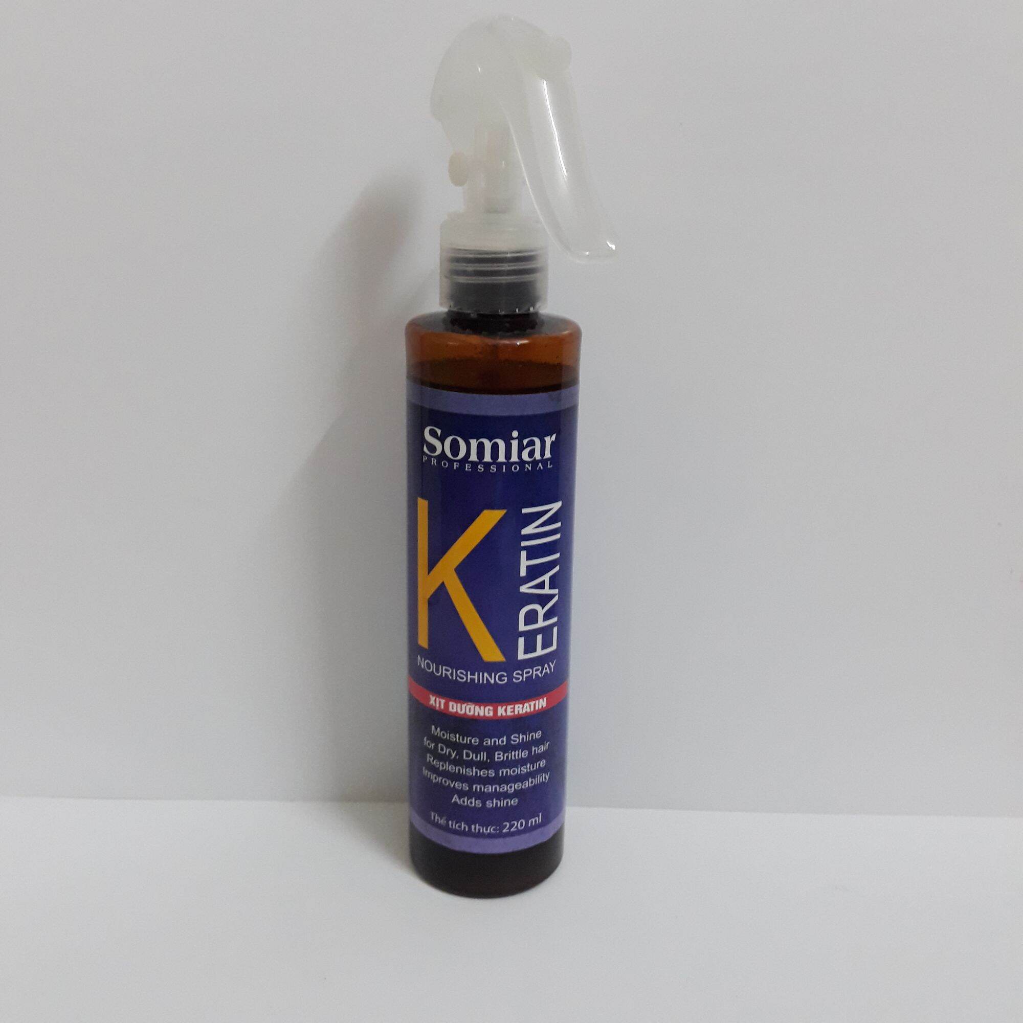 NƯỚC XỊT DƯỠNG TÓC SOMIAR KERATIN 220ML