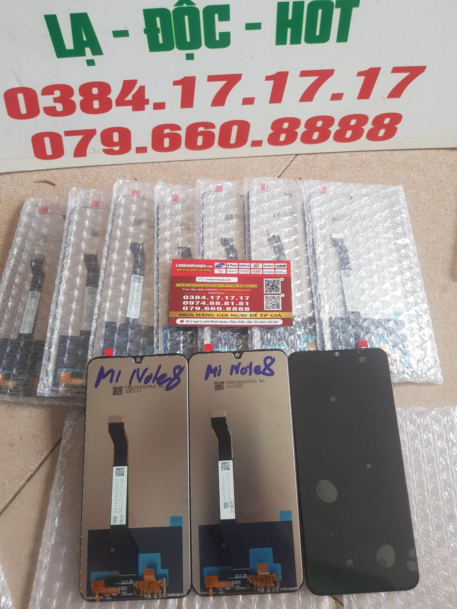 Màn hình mi note 8