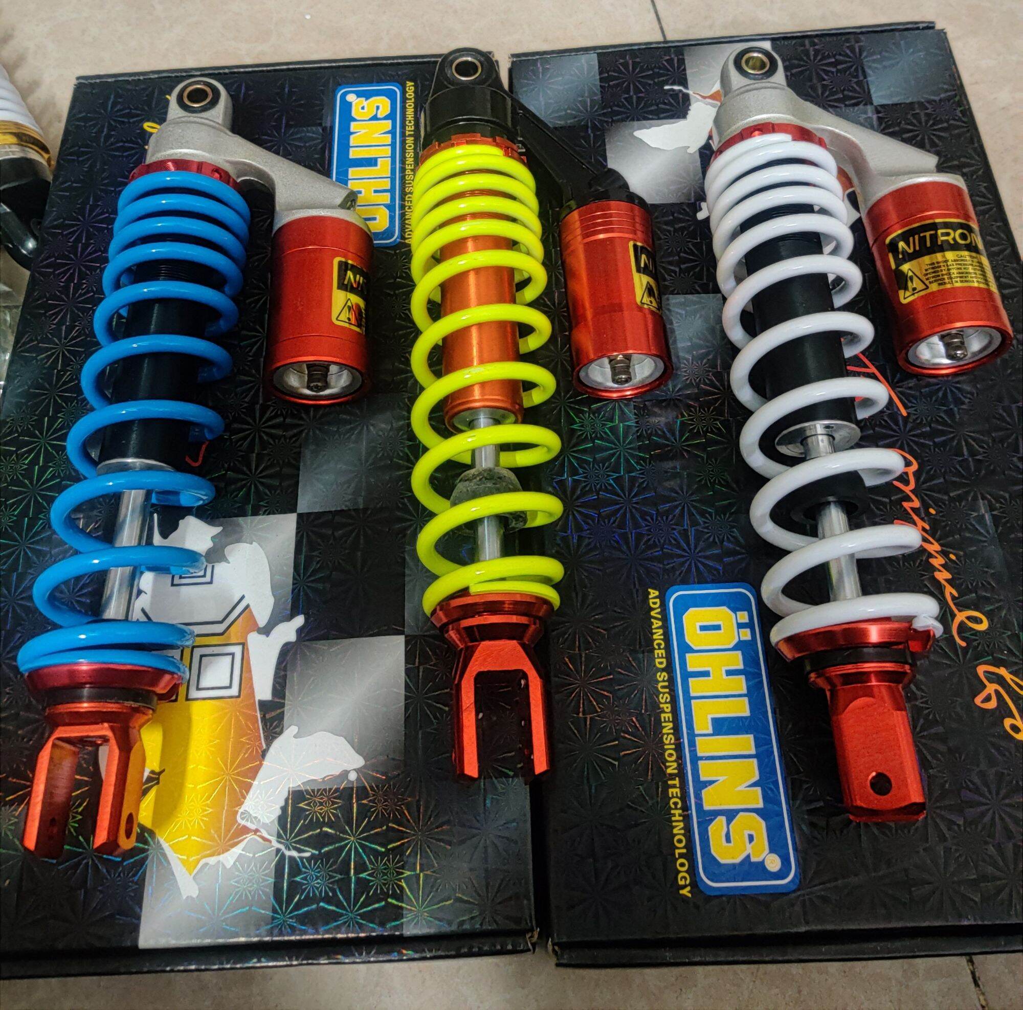 Phuộc yss nitron ohlins bình dầu gắn vario click vision sh mode lead