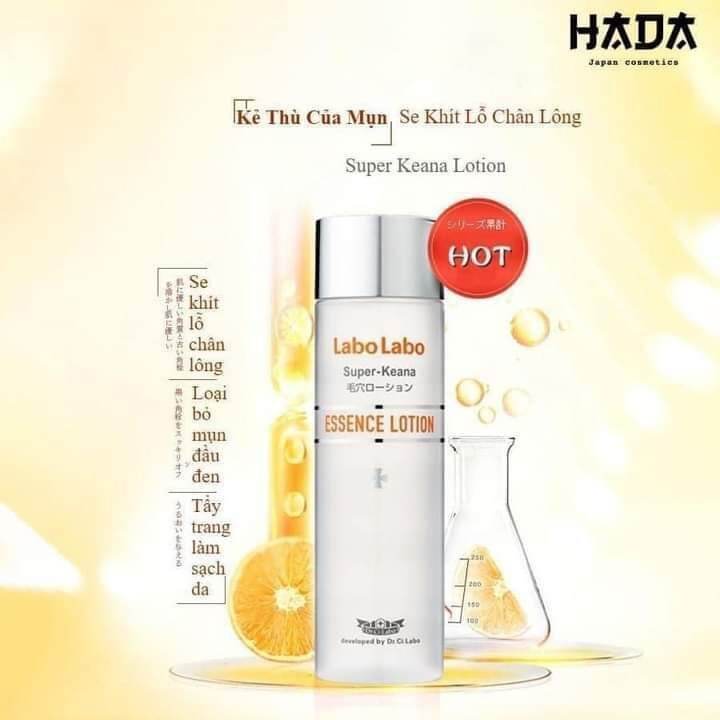 [New2021] Nước cân bằng da se khít lỗ chân lông Labolabo 200ml