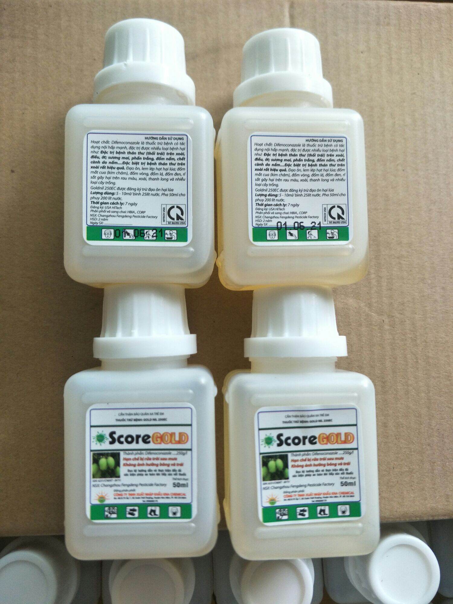 Thuốc trừ bệnh SCORE GOLD 250EC Chai 50ml