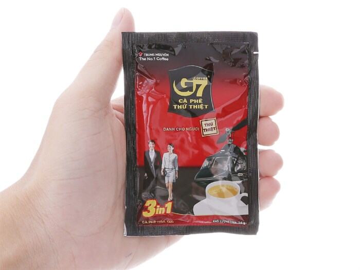 Cà phê sữa G7 3 in 1 Bịch 50 gói - 800g