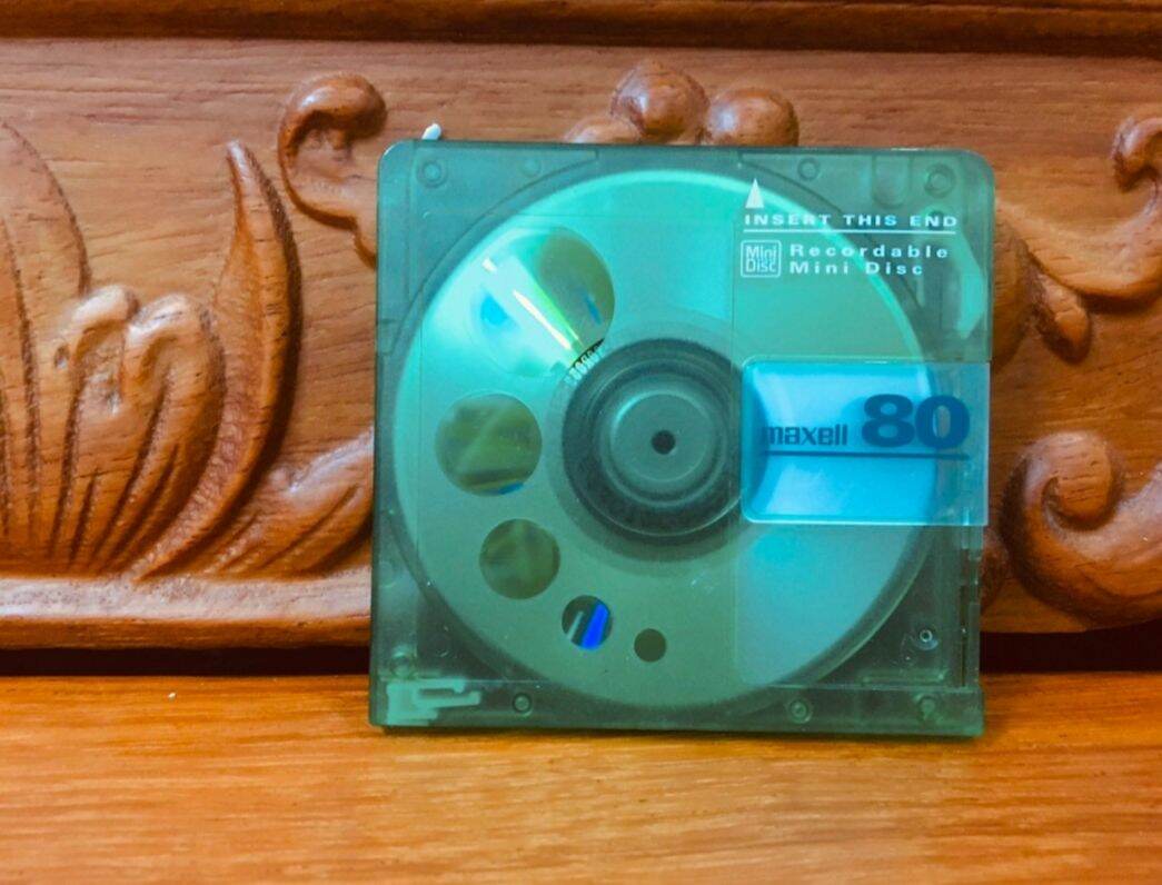 [MDCD] Bộ 5 Đĩa MD Mini Disc trắng có hộp