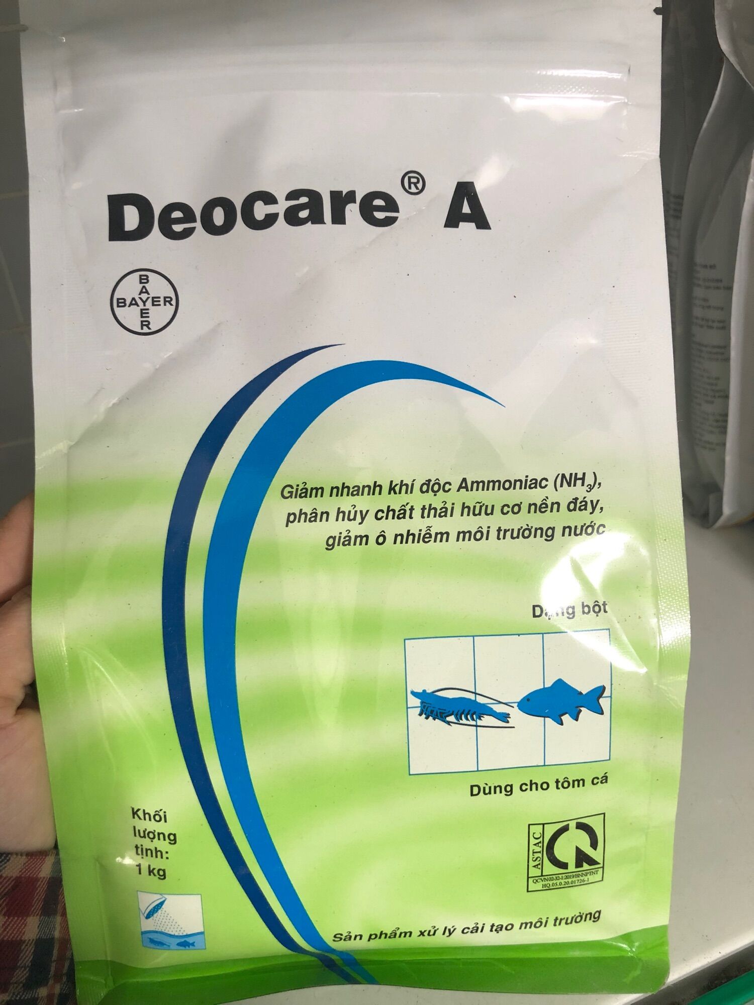 Deocare A, Giảm khí độc, sạch đáy, Túi 1 kg