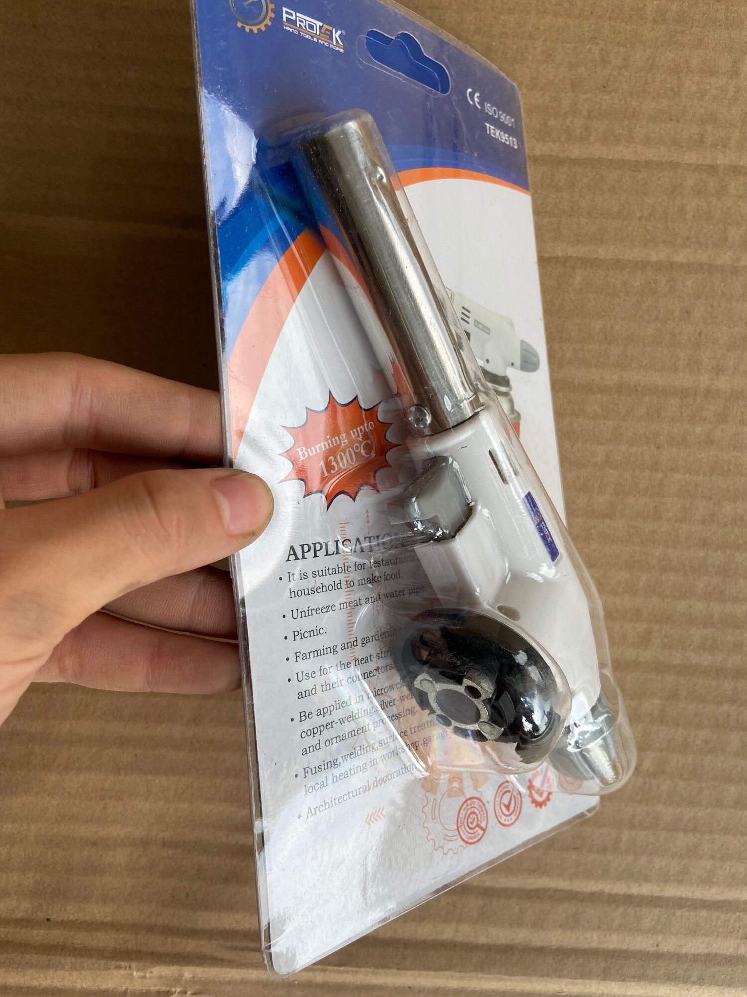 Khò Ga MINI Protek - (Đánh Lửa Tự Động, Nhập Khẩu Chính Hãng)