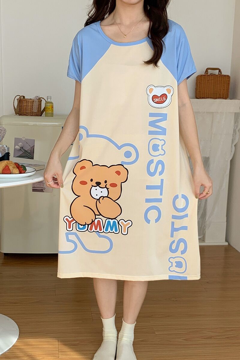 [HCM]Đầm thun mặc nhà