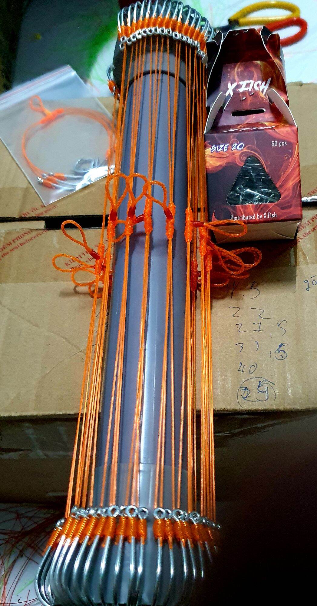 chùm nho 4.6.8 lưởi X.Fish cao cấp. đánh mọi đấu trường