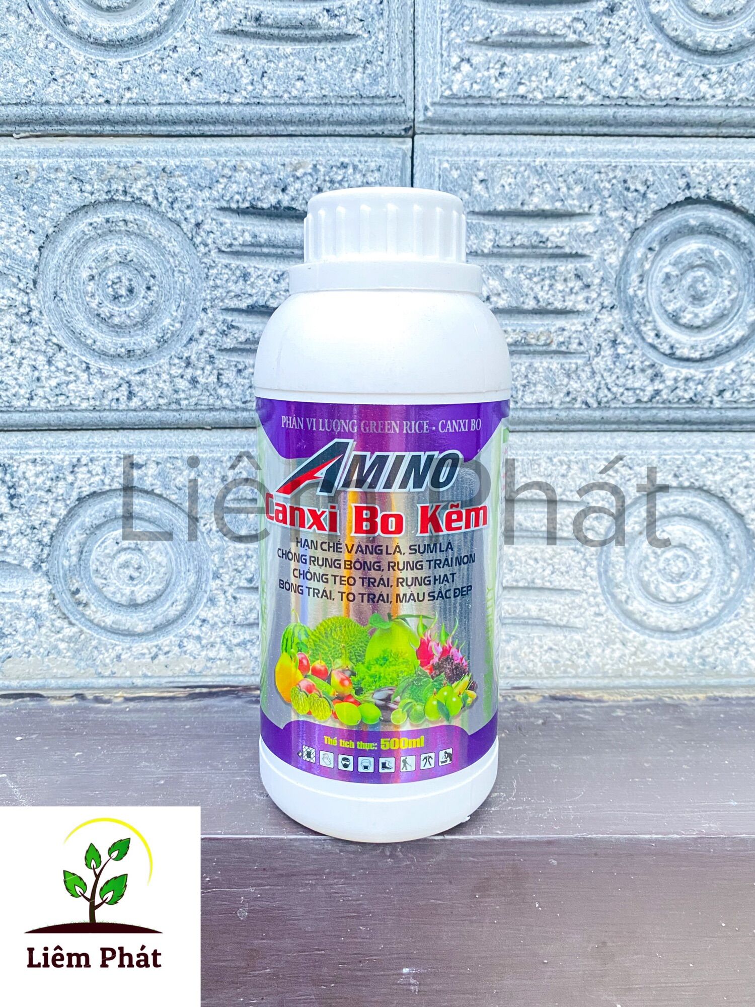 Amino canxi bo kẽm chai 500ml