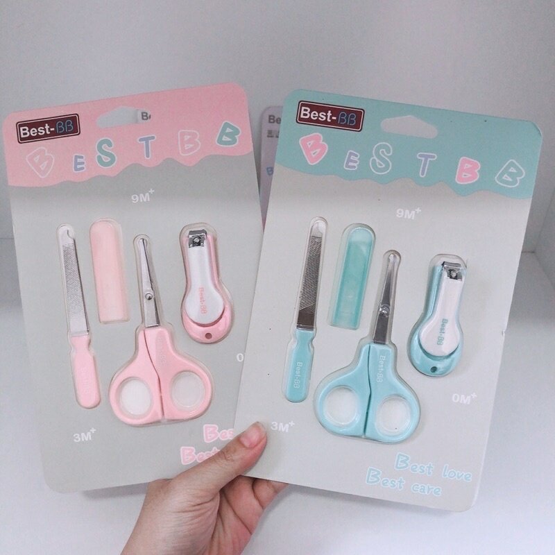 Bộ bấm móng tay cho bé 3 chi tiết cao cấp BEST BB