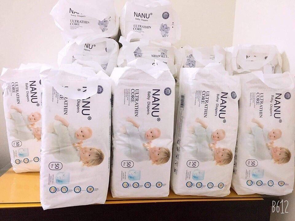 Compo 100 miếng bỉm Nanu