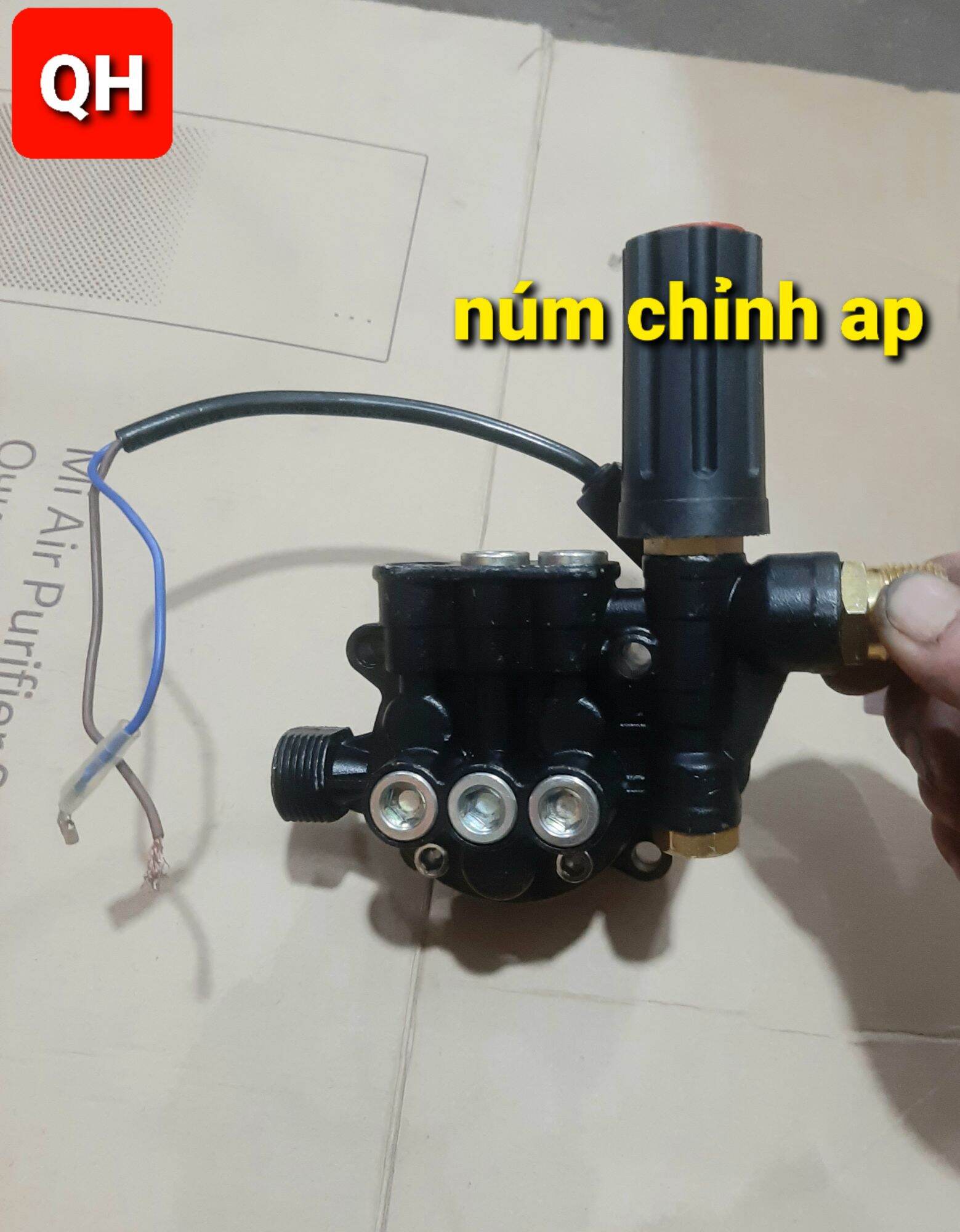 Bộ đầu bơm máy rửa xe mini