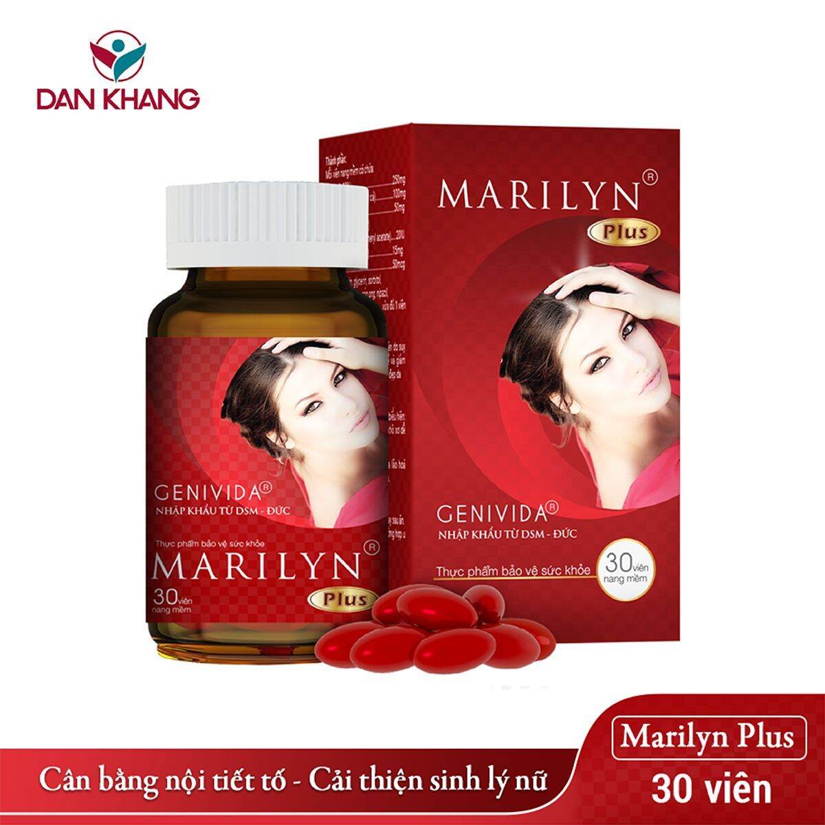 Bổ sung nội tiết tố nữ marilyn 30v/lọ