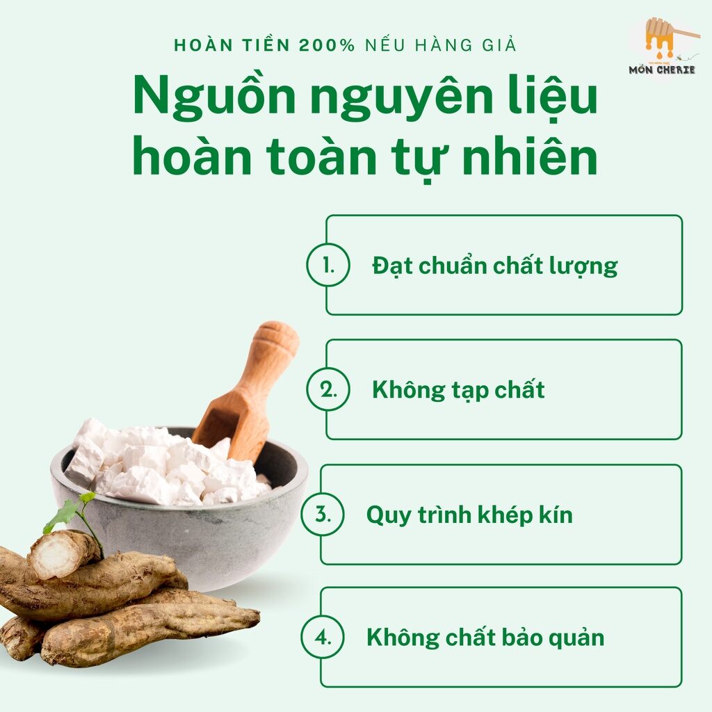 500G BỘT SẮN DÂY