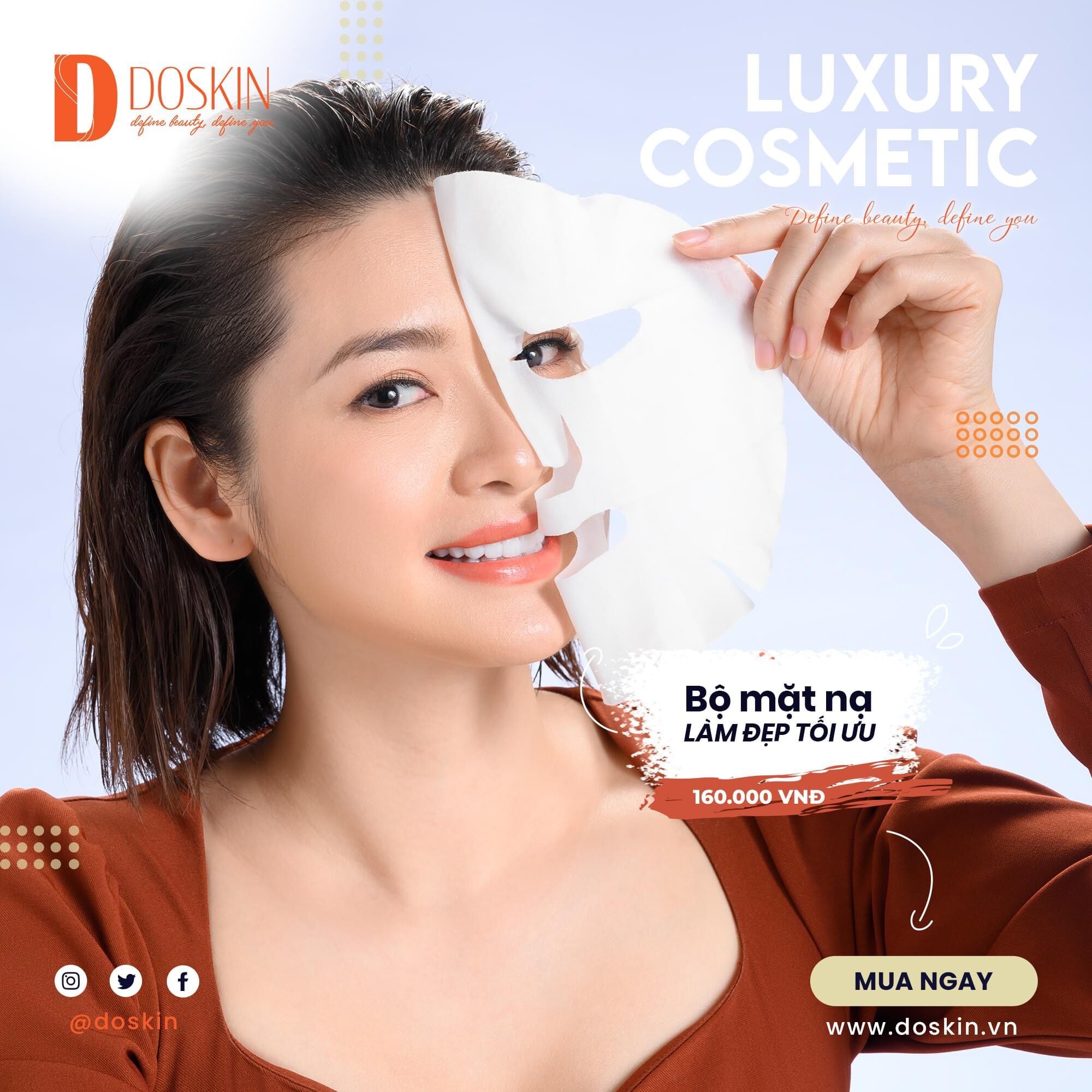 [HCM]Mặt nạ dưỡng da 3 bước doskin q10