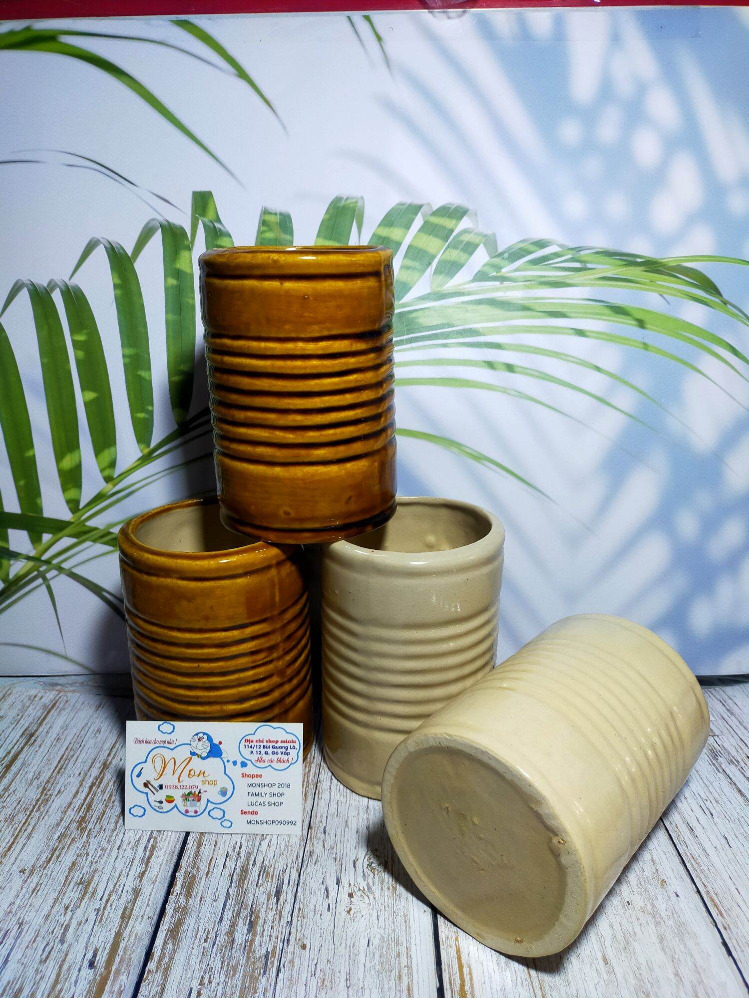 ỐNG ĐŨA GỐM XƯA -giá 1c MS*017