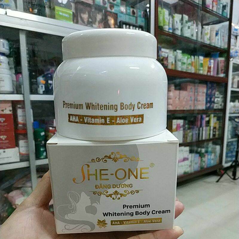[Hcm]Kem Trắng Da Toàn Thân Cao Cấp"She - One"140Gr Chính Hãng Hương Nước Hoa