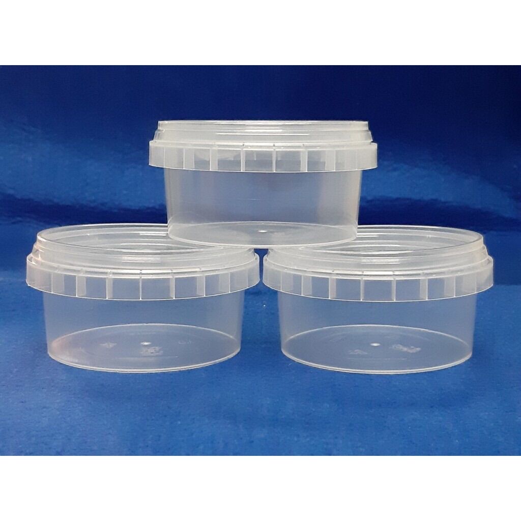 Combo 100 hũ nhựa tròn trong pp 200ml/100gr
