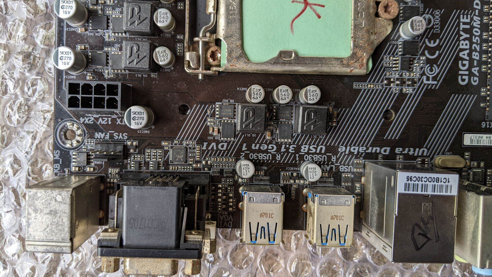 Main Gigabyte B250 socket 1151