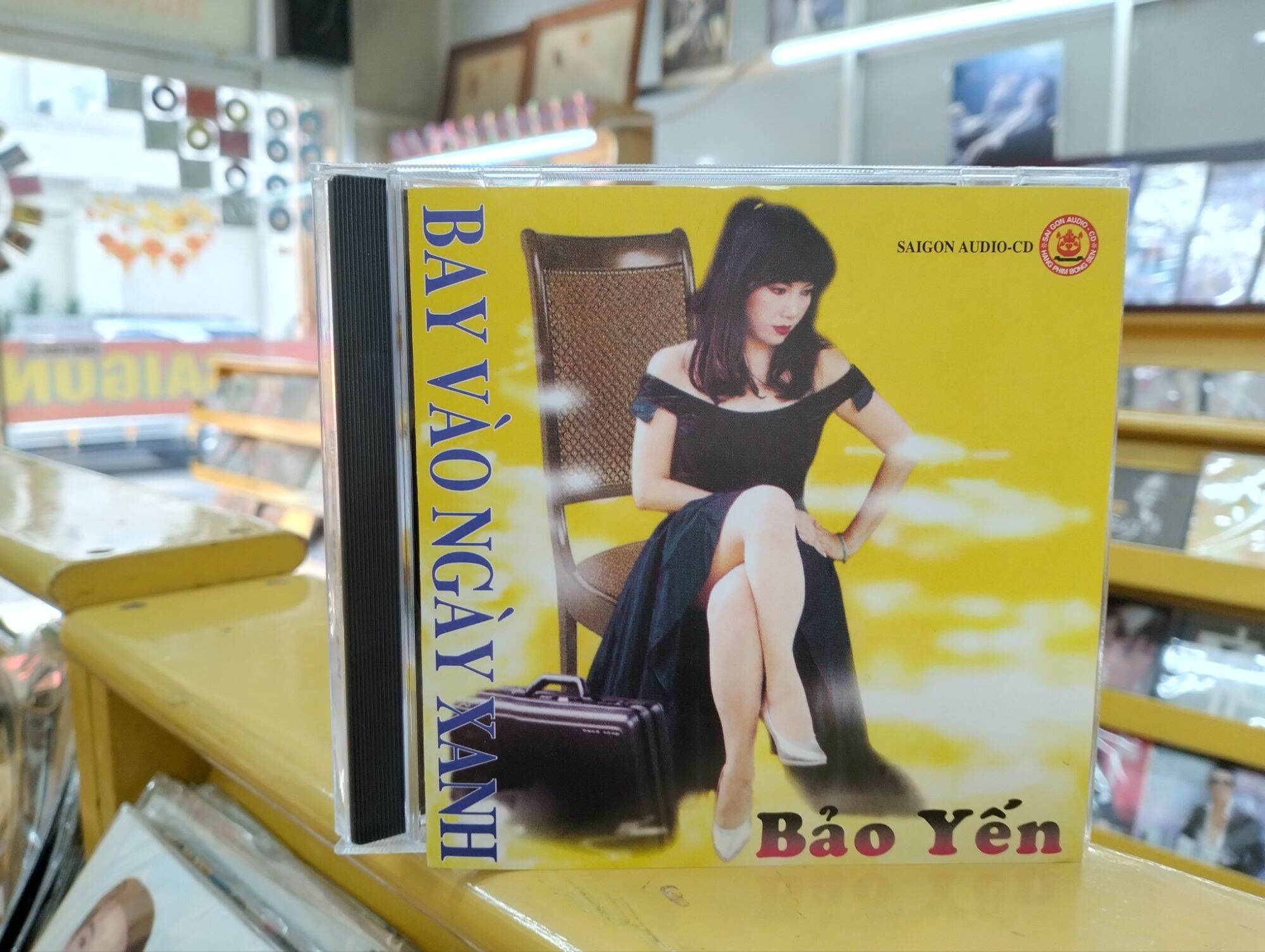 Đĩa cd - bảo yến - bay vào ngày xanh