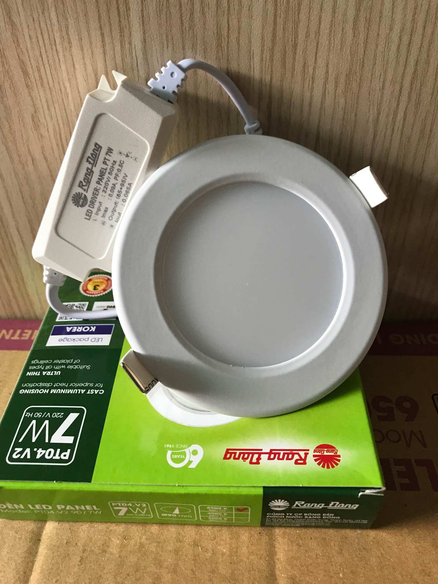 Đèn âm trần 7w/90 Rạng Đông